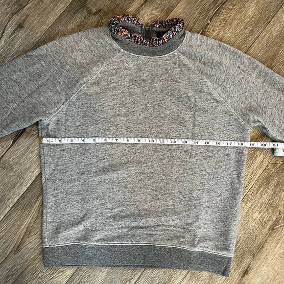 J Crew metallic trimmed sweatshirt - Picture 11 of 14
